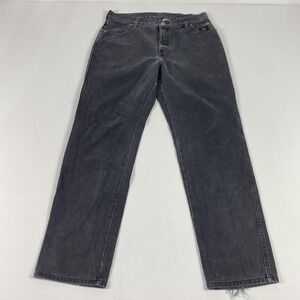 Vintage Harley-Davidson Jeans Womens 14L Black Classic Straight Leg Denim 2000s